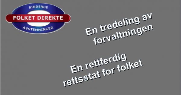 Tredeling av forvaltningen